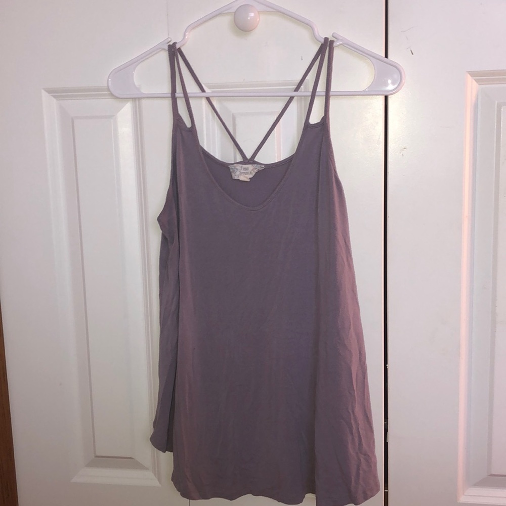 Pink republic purple tank